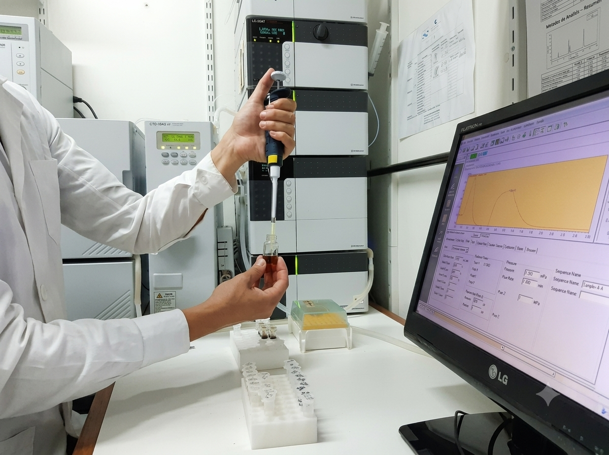 Equipos del laboratorio de análisis de CannaConsulta